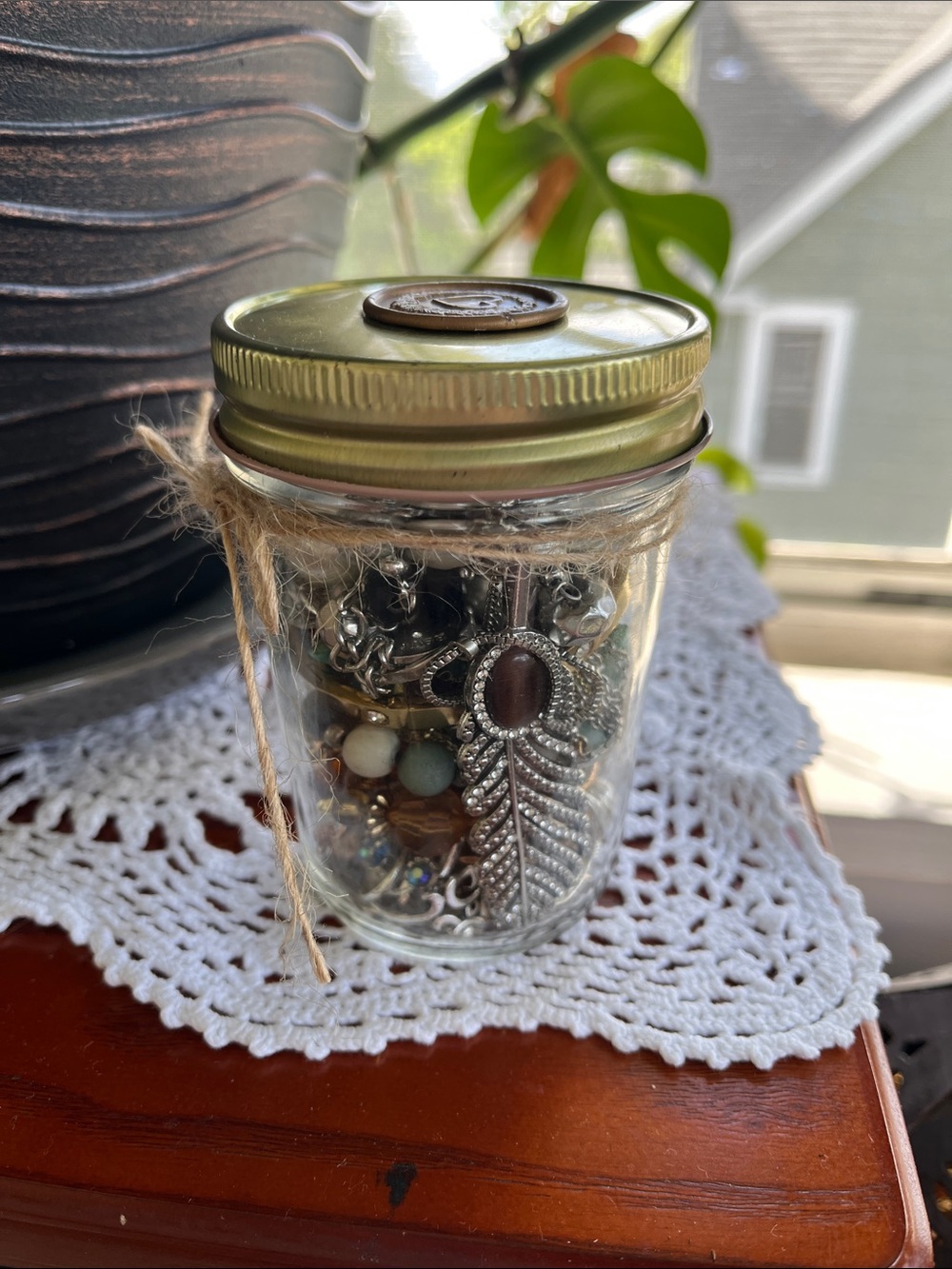Small Mystery Jewelry Jar